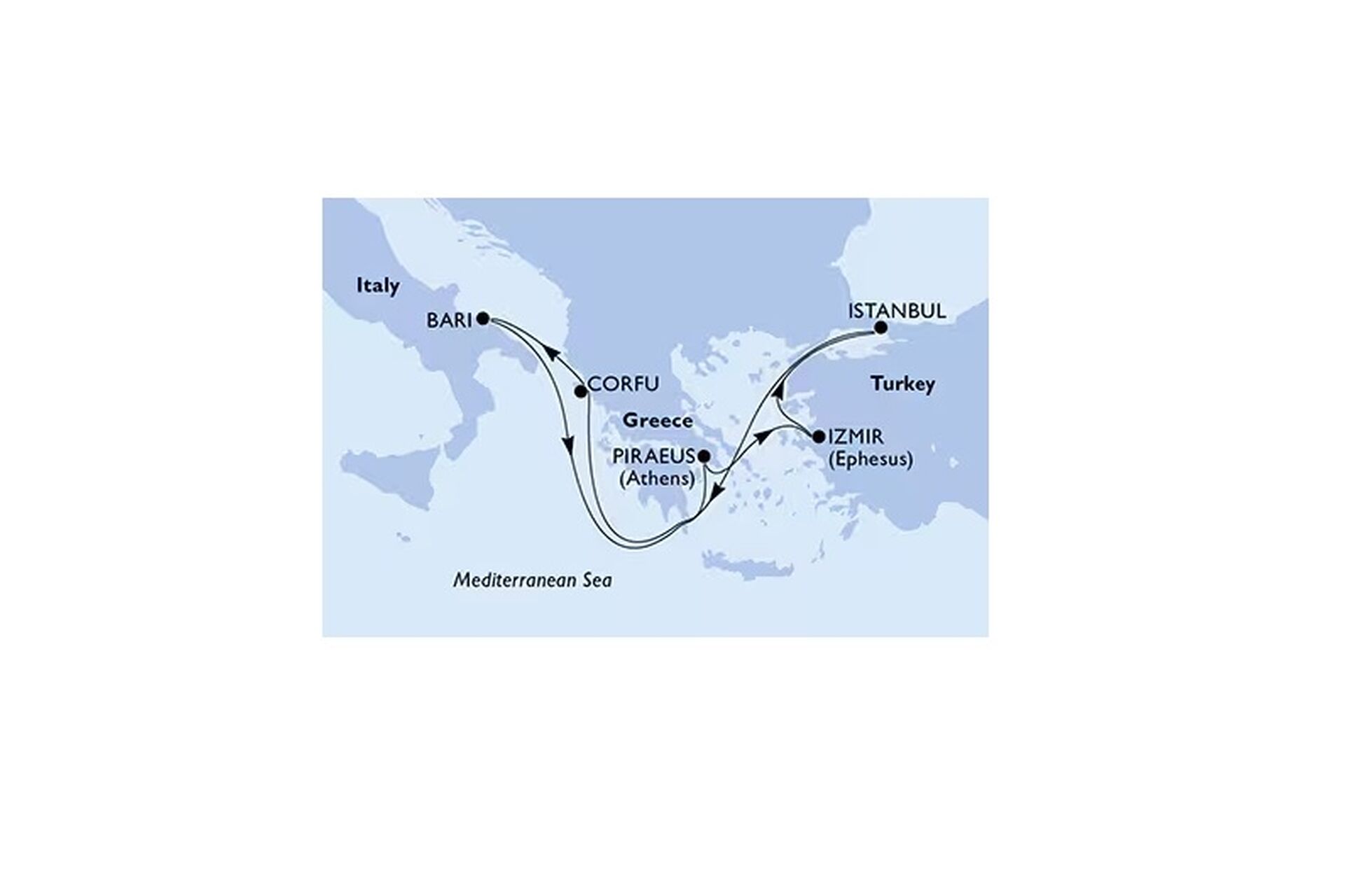 Msc Sinfonia ile Ege & Adriyatik